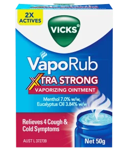 Vicks VapoRub Xtra Strong Vaporizing Ointment 50g