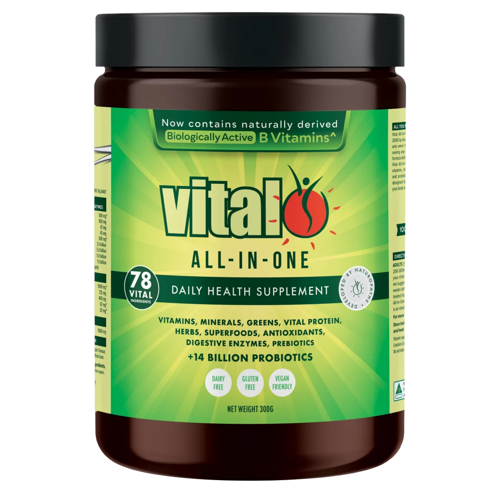 Vital All-In-One Daily Health Supplement 300g Powder - Image 2