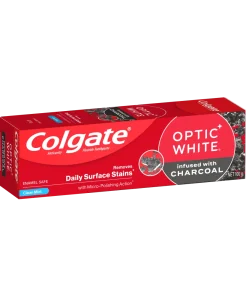 Colgate Optic White Charcoal Toothpaste 100g – Clean Mint