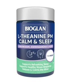Bioglan L-Theanine PM Calm & Sleep 50 Tablets