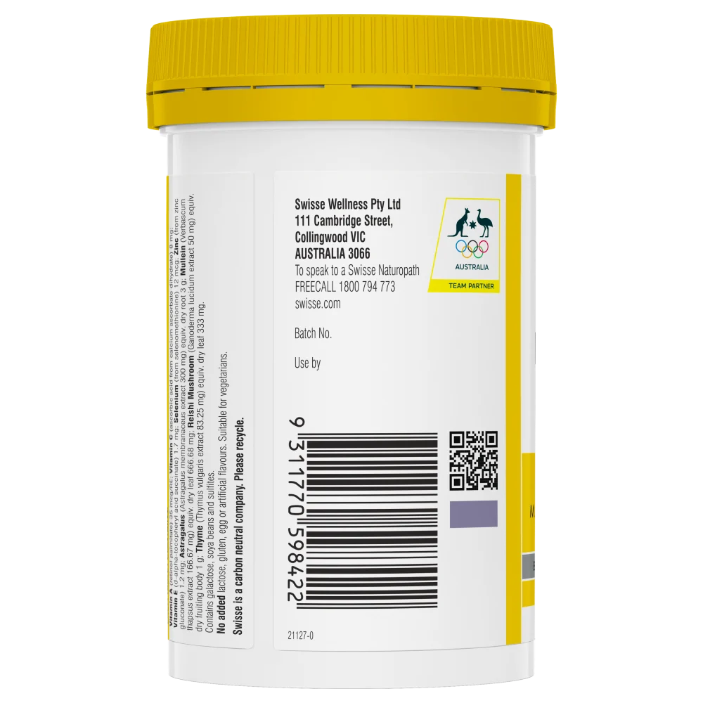 Swisse Ultiboost Lung Health Support 90 Tablets - Image 3