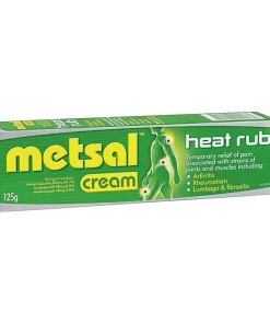 Metsal Cream Heat Rub 125g
