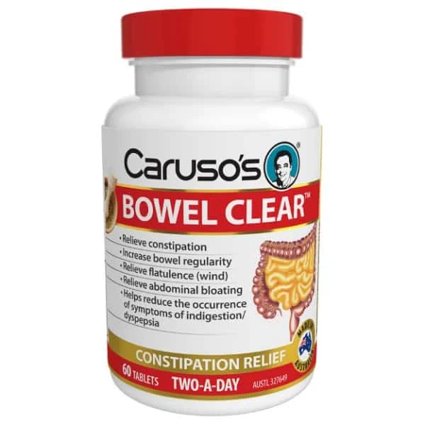 Caruso’s Bowel Clear 60 Tablets