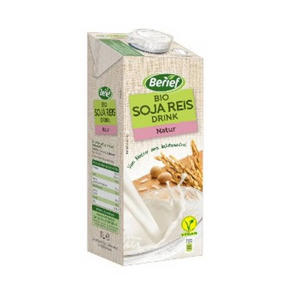 Berief Soy-rice drink BIO 1, Berief Boisson Soja-riz BIO 1, Berief