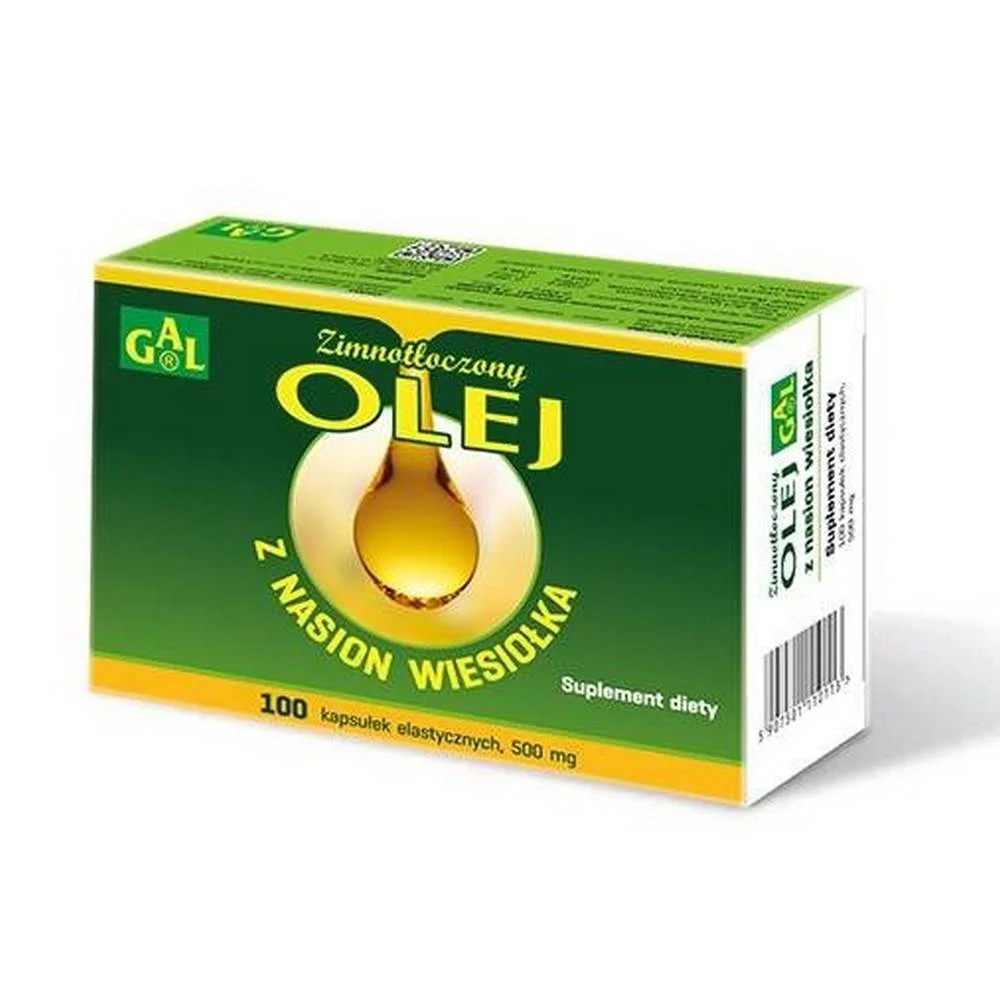 Cold-pressed evening primrose oil 500 mg 60
