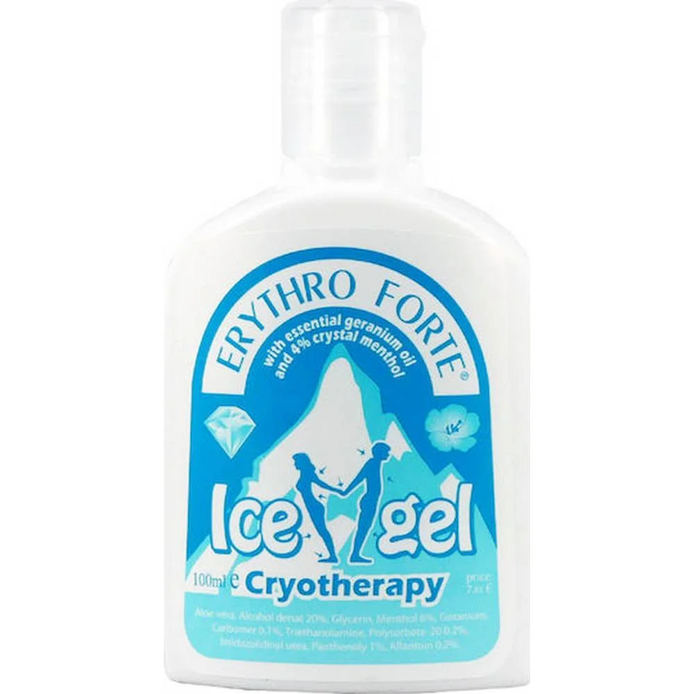 Erythro Forte Ice Gel Cryotherapy ,100ml-Ice Gel Cryotherapy Γέλη Κρυοθεραπείας ,100ml,Erythro Forte