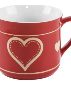Heart 500 mug warming up