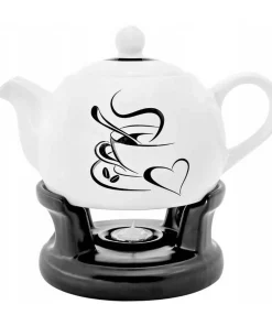 Jug with a teapot warmer teapot cup