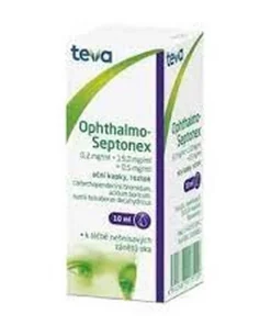 OPHTHALMO-SEPTONEX eye 10,IVAX – CR A.S., OPAVA – KOMÁROV
